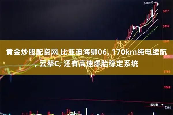 黄金炒股配资网 比亚迪海狮06, 170km纯电续航, 云辇C, 还有高速爆胎稳定系统